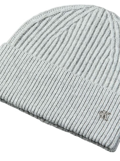 Cappellino in lana e lurex grigio Calvin Klein | LV04D8032GP79